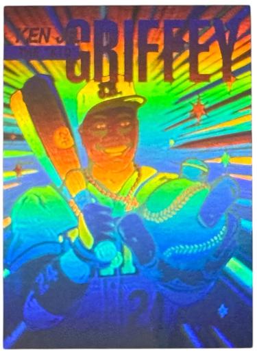 Ken Griffey, Jr. 1992 Arena Holograms Card #1 The Kid RARE (Seattle Mariners/HOF)-Powers Sports Memorabilia