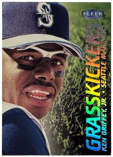 Ken Griffey Jr. 2000 Fleer Tradition Grasskickers Card #10GK (Seattle Mariners/HOF) - Collectible-Powers Sports Memorabilia