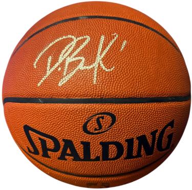 Devin Booker Spalding Official NBA Leather Game Basketball #1 (Phoenix Suns) - Autographed-Powers Sports Memorabilia