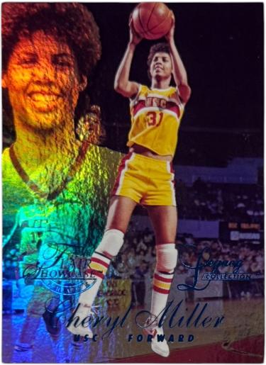 Cheryl Miller 2012-13 Fleer Retro 1996-97 Flair Showcase Legacy Row 1 Card /150-Powers Sports Memorabilia