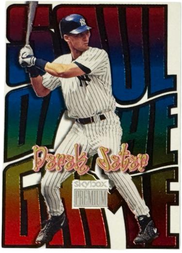 Derek Jeter 1999 Skybox Premium Soul Of The Game Card #4 (New York Yankees/HOF)-Powers Sports Memorabilia