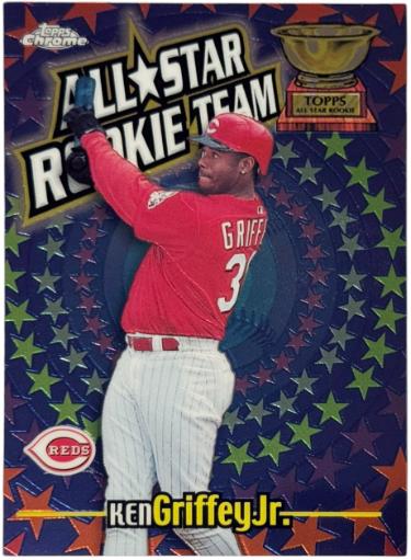 Ken Griffey Jr. 2000 Topps Chrome All-Star Rookie Team Card #RT7 (Cincinnati Reds/HOF)-Powers Sports Memorabilia
