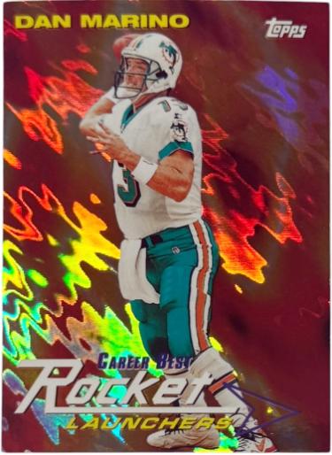 Dan Marino 1999 Topps Season's Best Rocket Launchers Card #SB26 (Miami Dolphins/HOF)-Powers Sports Memorabilia