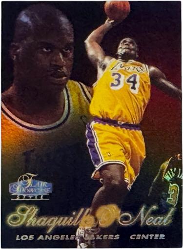 Shaquille O'Neal 1997 - 98 Flair Showcase Card #7 Row 2 Los Angeles Lakers-Powers Sports Memorabilia