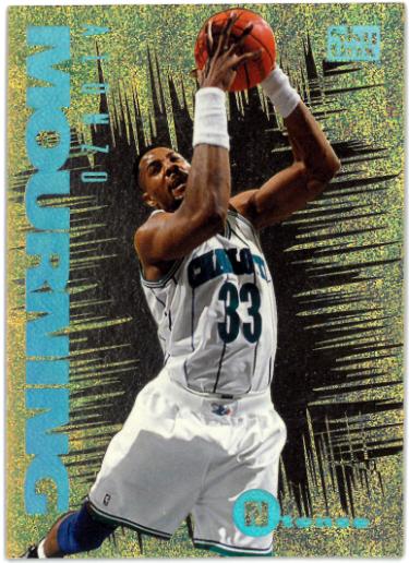 Alonzo Mourning 1994-95 SkyBox Emotion Ntense Card #6 (Charlotte Hornets)-Powers Sports Memorabilia