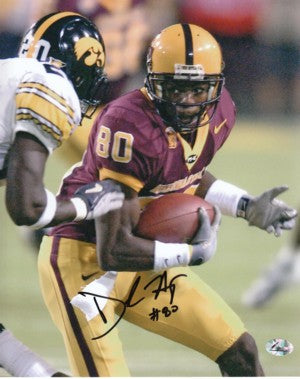 Derek Hagan Autographed Arizona State Sun Devils 8x10 Photo-Powers Sports Memorabilia