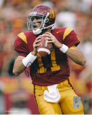 Matt Leinart Autographed USC Trojans 8x10 Photo 04 Heisman- Leinart Hologram-Powers Sports Memorabilia