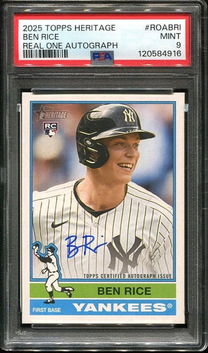 Ben Rice Autograph Signing-Powers Sports Memorabilia