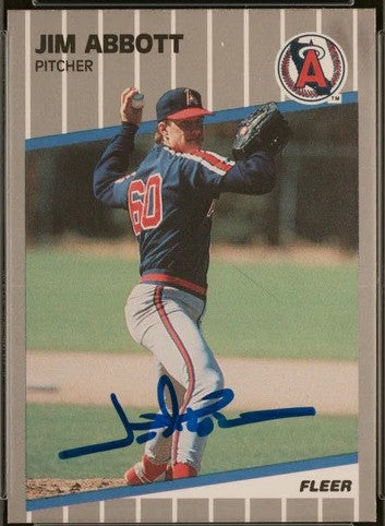 Jim Abbott Autograph Signing-Powers Sports Memorabilia