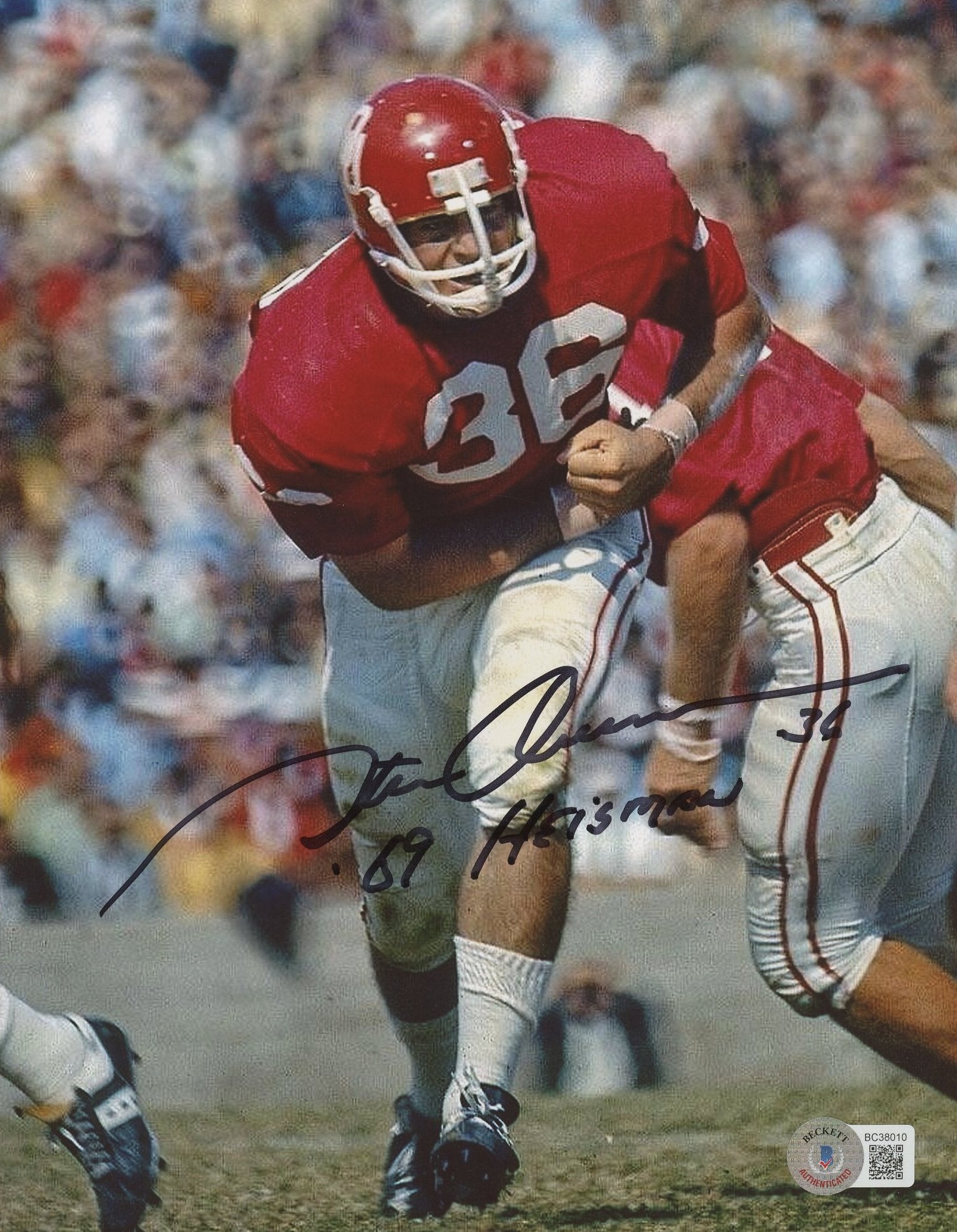 Steve Owens Autograph Signing-Powers Sports Memorabilia