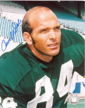 Carroll Dale Autographed Green Bay Packers NFL Licensed 8x10 Photo - COA (SB I & II Champ)-Powers Sports Memorabilia