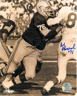 Bob Skoronski Autographed Green Bay Packers 8x10 Photo-Powers Sports Memorabilia