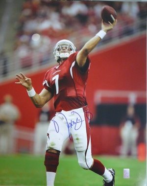 Matt Leinart Autographed Arizona Cardinals 16x20 Photo- Leinart Player Hologram/COA-Powers Sports Memorabilia
