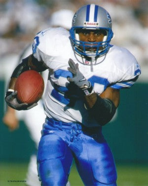 Barry Sanders Detroit Lions NFL Football 8x10 Photo - Exclusive Image-Powers Sports Memorabilia