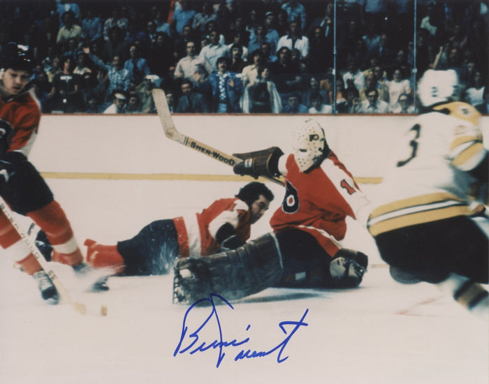 Bernie Parent Signed Philadelphia Flyers 8x10 Photo LSCM Authenticated #2-Powers Sports Memorabilia