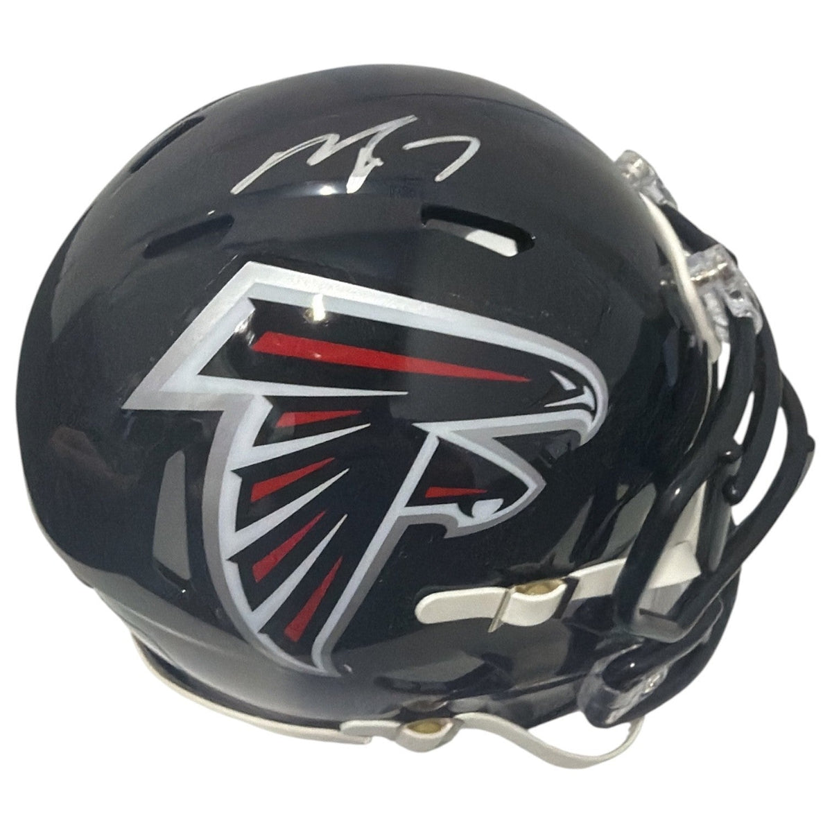 Michael Vick Signed Autographed Atlanta Falcons TB Mini Helmet JSA Witness COA-Powers Sports Memorabilia