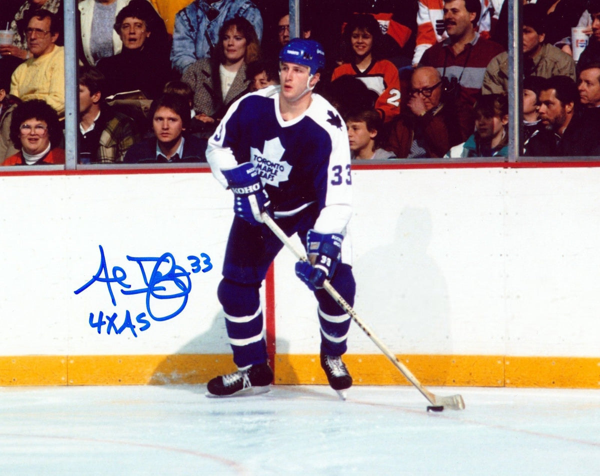 Al Iafrate Signed Toronto Maple Leafs 8x10 Photo w/ 4x AS Inscription LSCM COA-Powers Sports Memorabilia