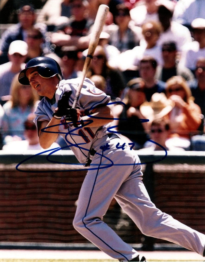 Joe McEwing Signed New York Mets 8x10 Photo LSCM Authenticated-Powers Sports Memorabilia