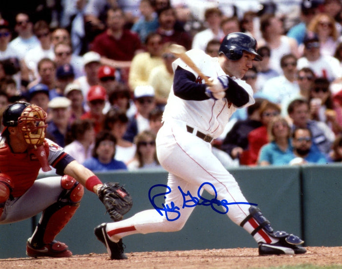 Rich Gedman Signed Boston Red Sox 8x10 LSCM Authenticated-Powers Sports Memorabilia