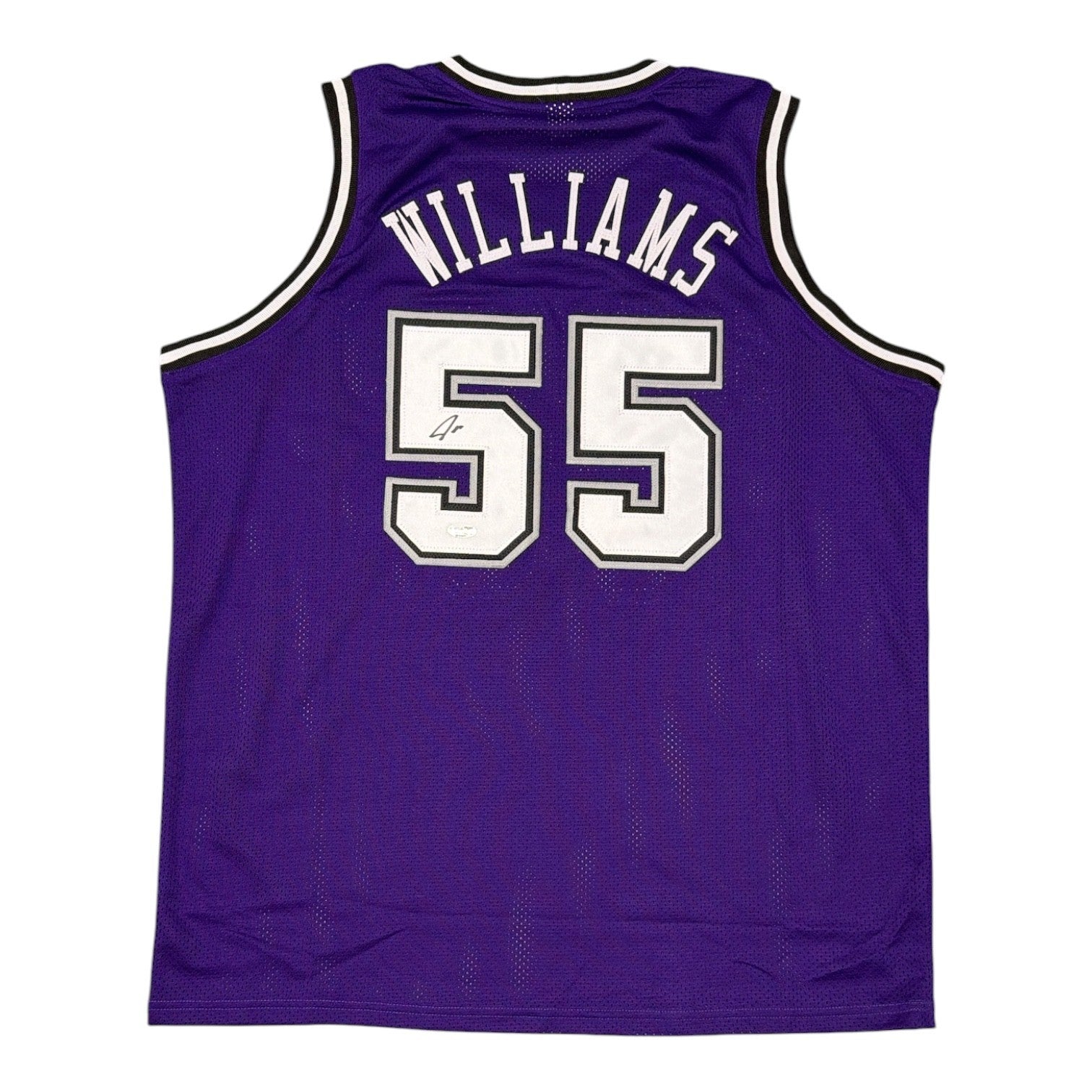 Jason Williams Signed Custom Jersey JSA Witness Authenticated-Powers Sports Memorabilia