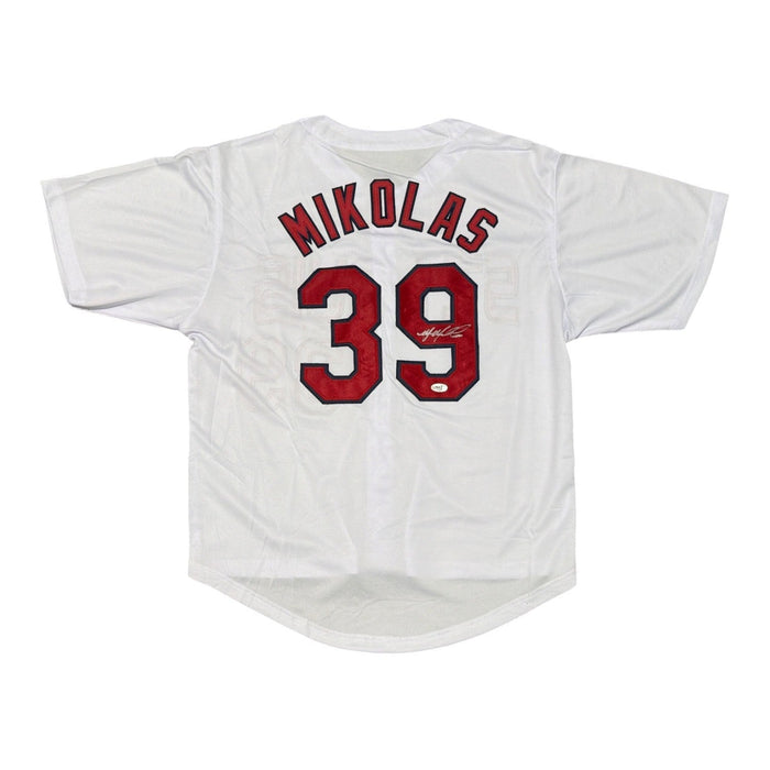 Miles Mikolas Signed Custom Jersey JSA Authenticated-Powers Sports Memorabilia