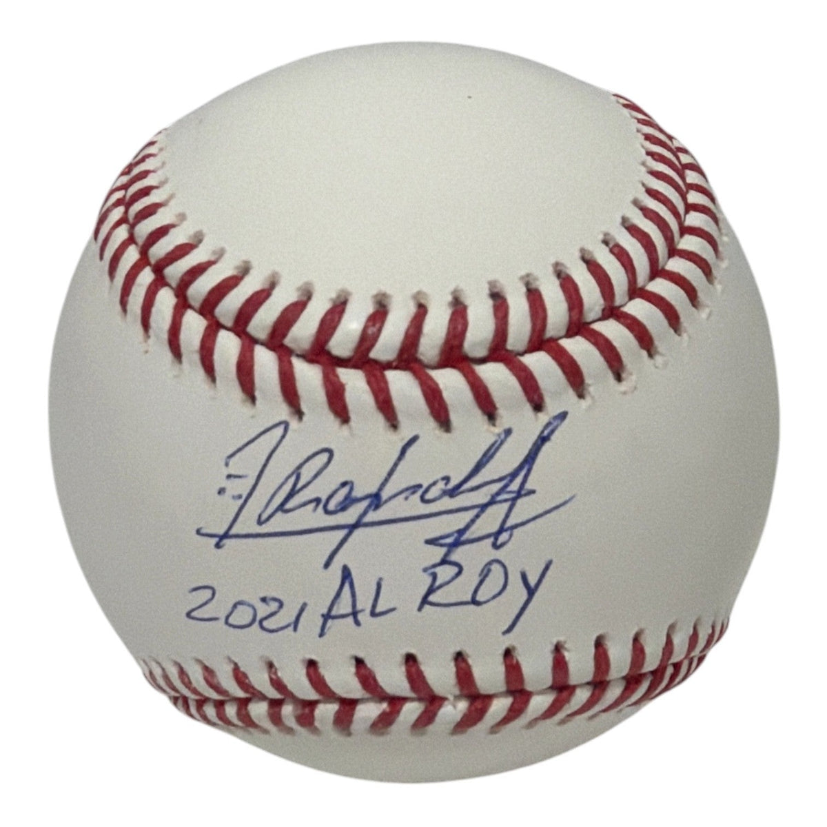 Randy Arozarena Signed ROMLB Baseball w/ 2021 AL ROY JSA Authenticated Rays-Powers Sports Memorabilia