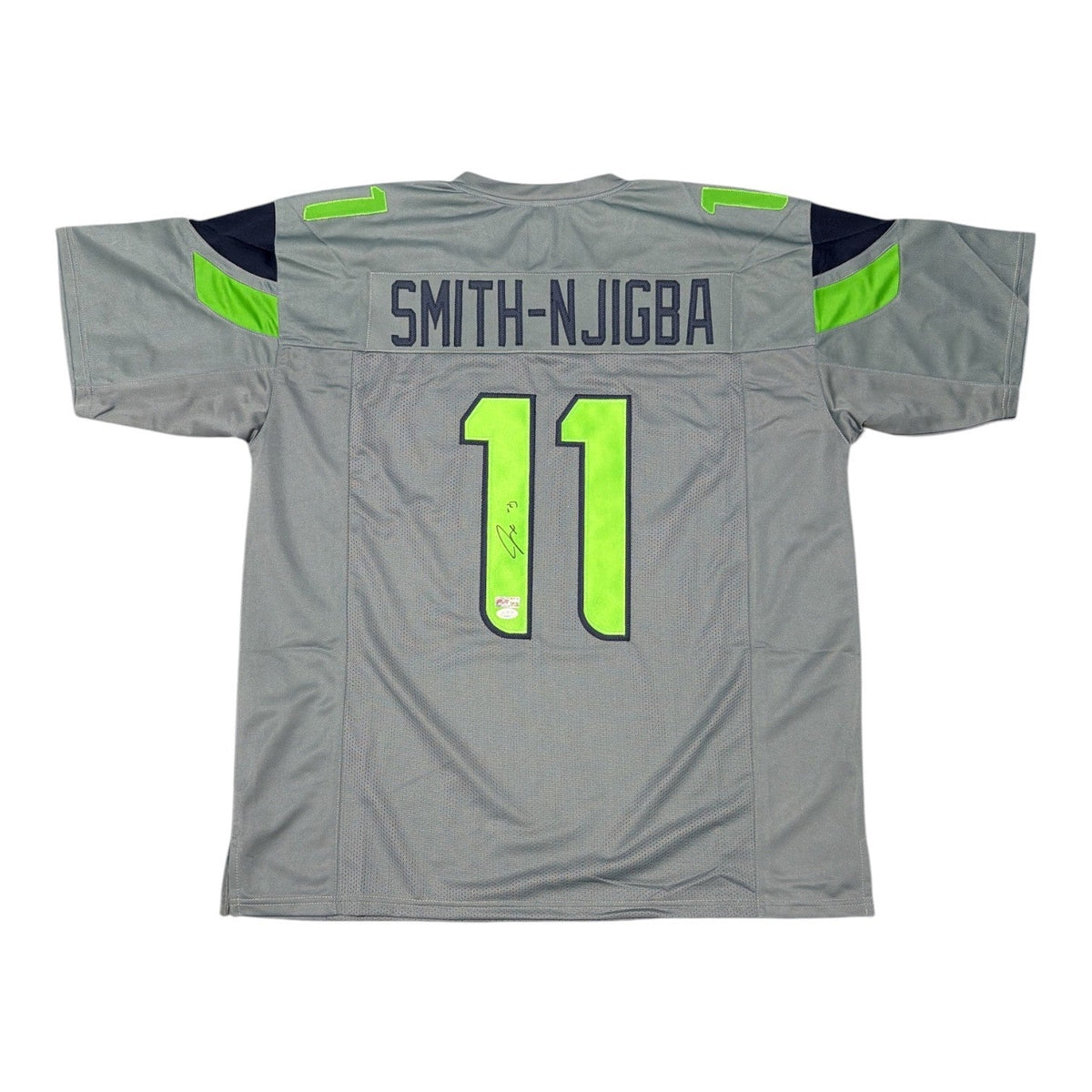 Jaxon Smith-Njigba Signed Custom Jersey JSA Authenticated-Powers Sports Memorabilia