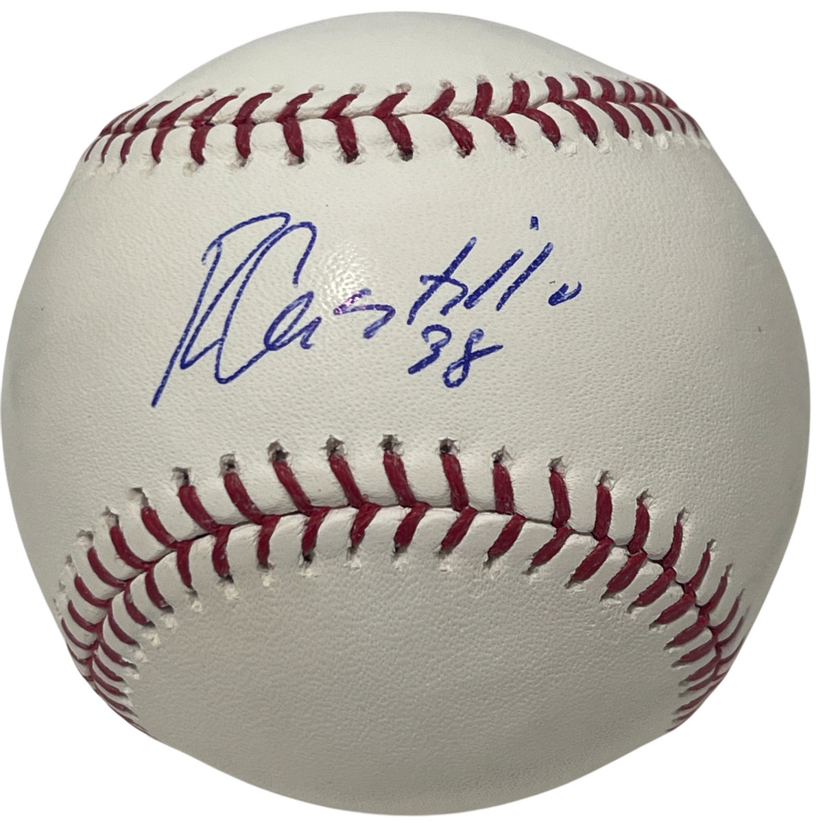 Rusney Castillo Signed ROMLB Baseball Boston Red Sox LSCM Authenticated B-Powers Sports Memorabilia