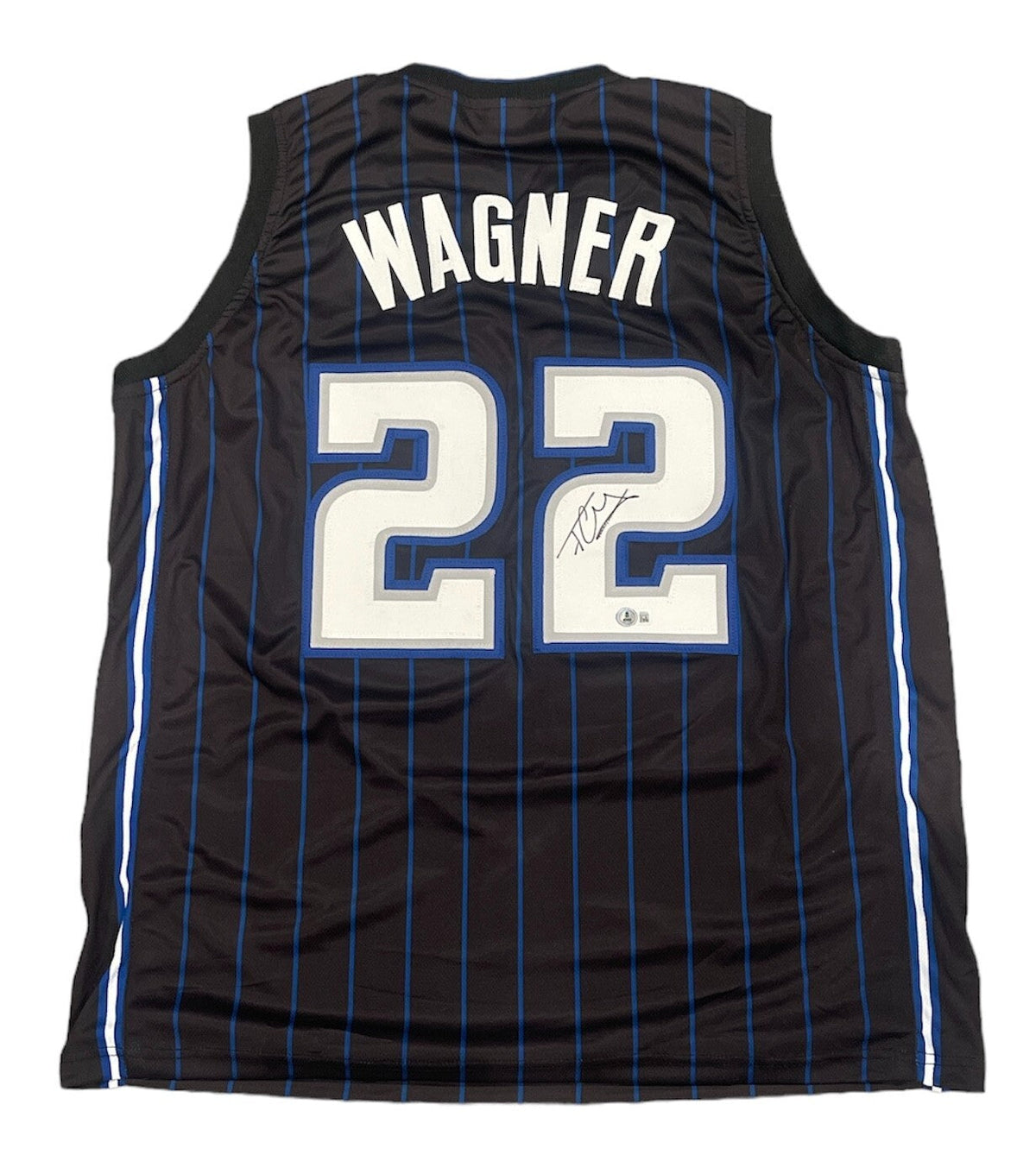 Franz Wagner Signed Custom Jersey Beckett Witness Authenticated-Powers Sports Memorabilia