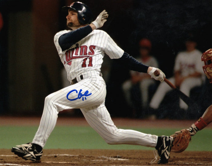 Chuck Knoblauch Signed Minnesota Twins 8x10 Photo LSCM Authenticated #3-Powers Sports Memorabilia