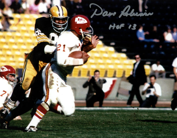 Dave Robinson Signed Green Bay Packers 8x10 Photo w/ HOF 13 LSCM Authenticated #1-Powers Sports Memorabilia