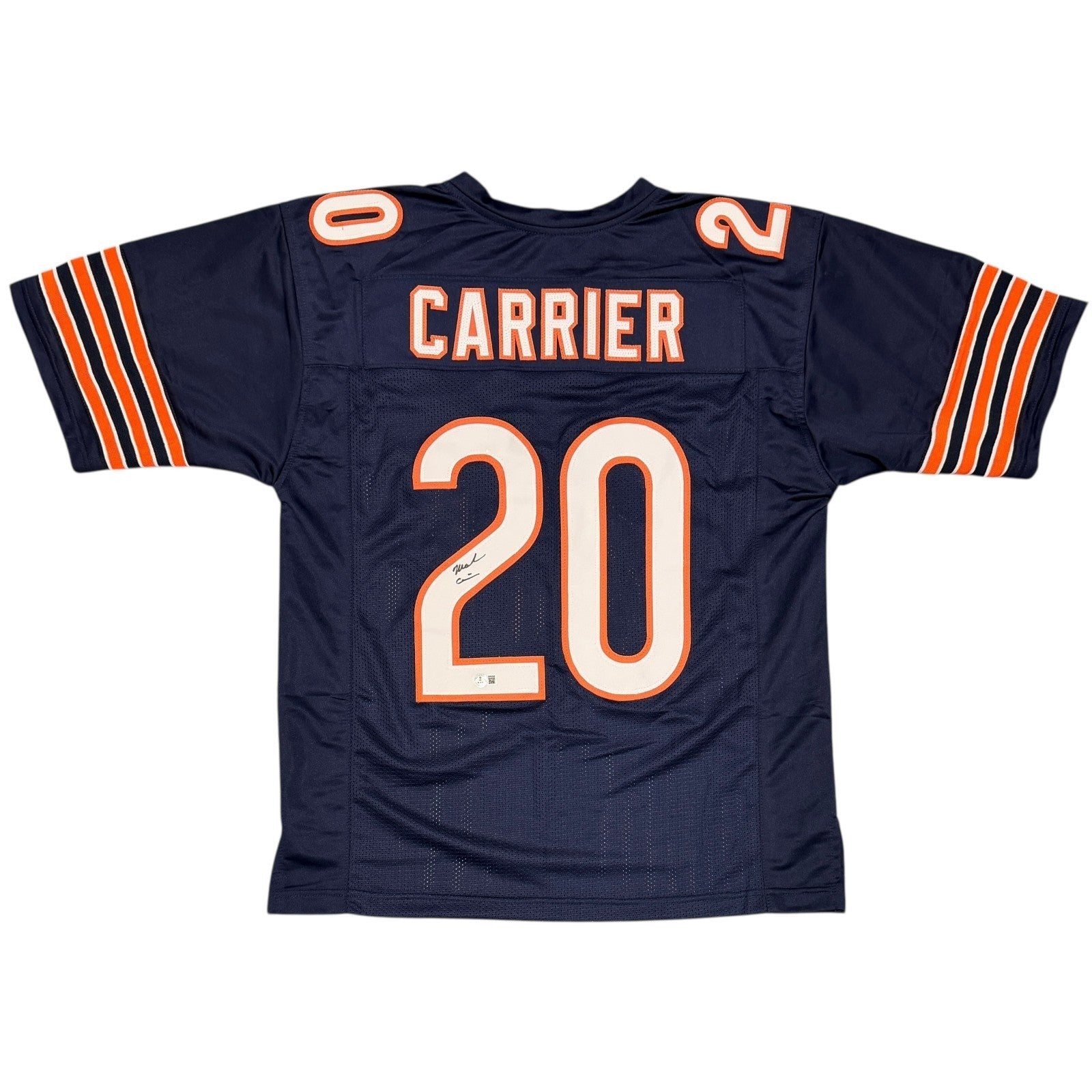 Mark Carrier Signed Custom Jersey Beckett Witness Authenticated-Powers Sports Memorabilia