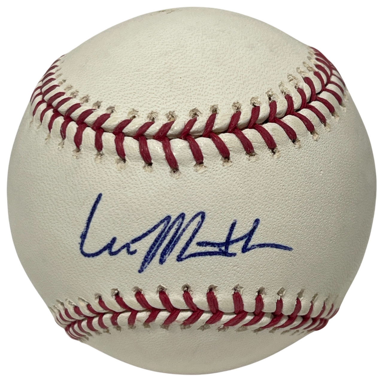 Cla Meredith Signed ROMLB Baseball San Diego Padres LSCM Authenticated-Powers Sports Memorabilia
