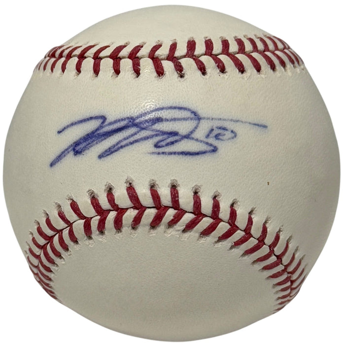 Marcus Semien Signed ROMLB Baseball Beckett Authenticated New York Mets-Powers Sports Memorabilia