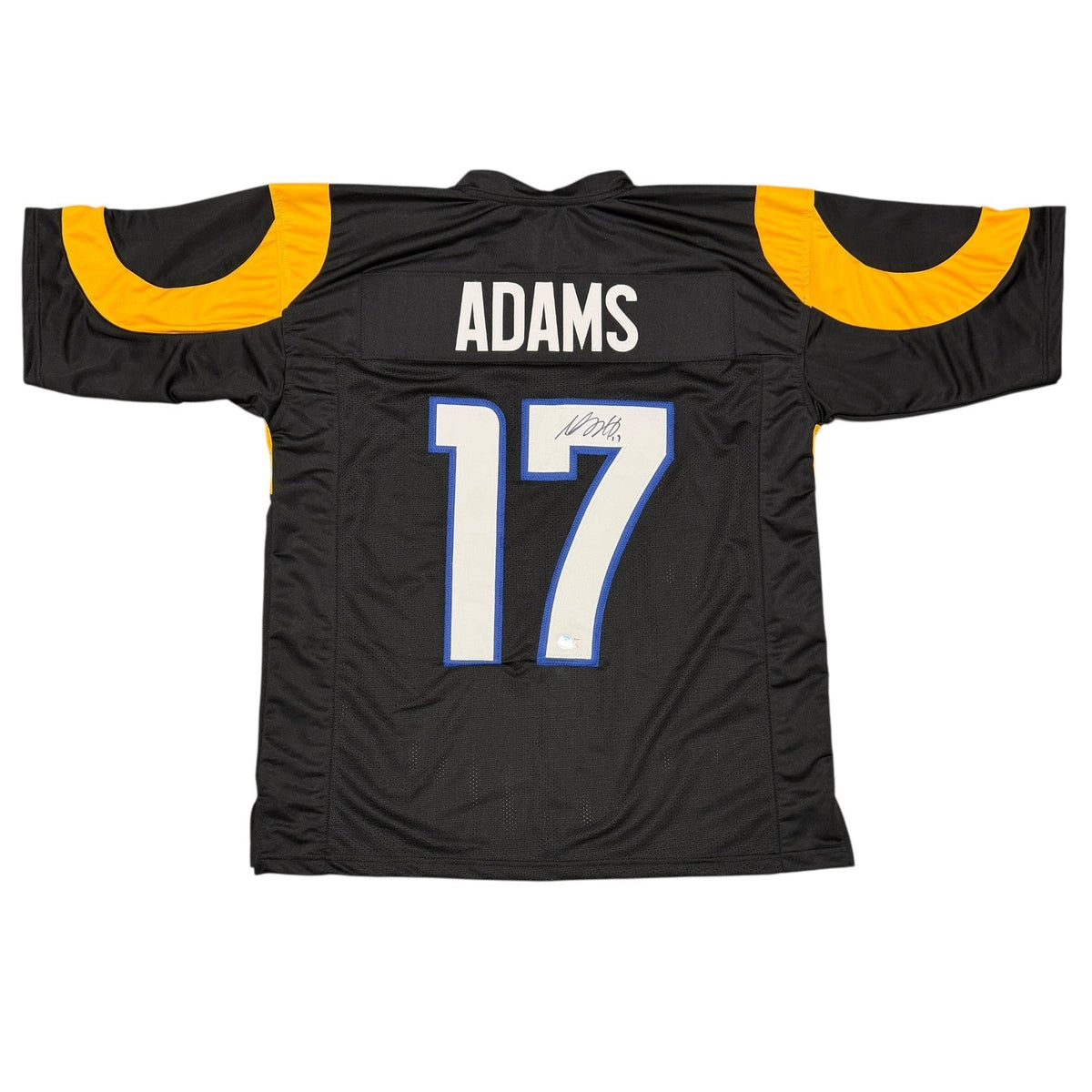 Davante Adams Signed Los Angeles Rams Custom Rivalries Jersey Beckett W BAS COA-Powers Sports Memorabilia