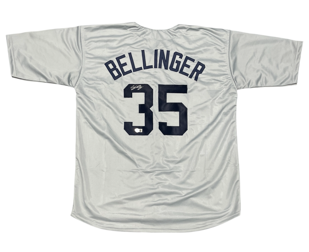 Cody Bellinger Signed New York Yankees Custom Jersey Beckett Witness BAS COA-Powers Sports Memorabilia