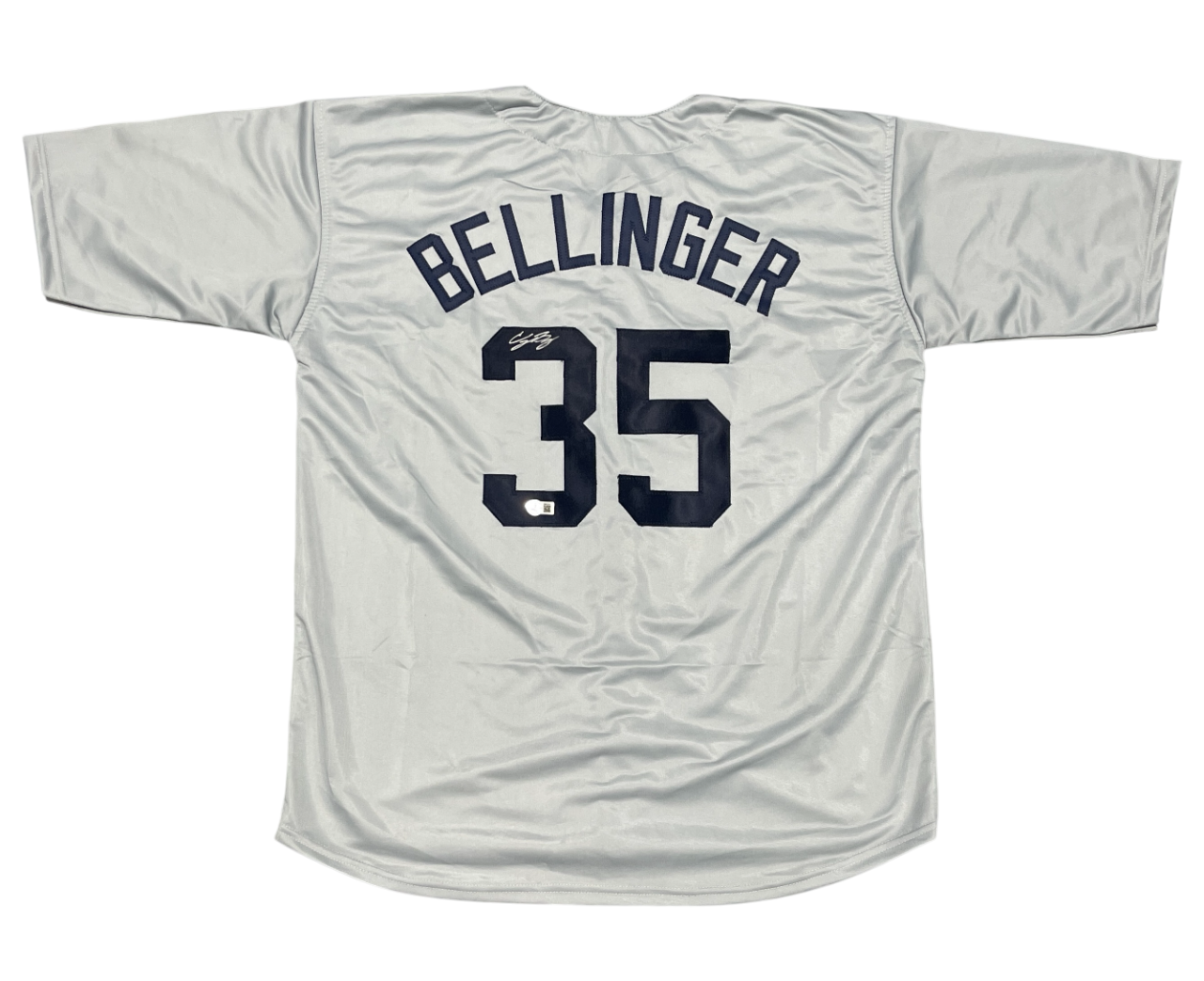 Cody Bellinger Signed Custom Jersey Beckett Witness Authenticated-Powers Sports Memorabilia
