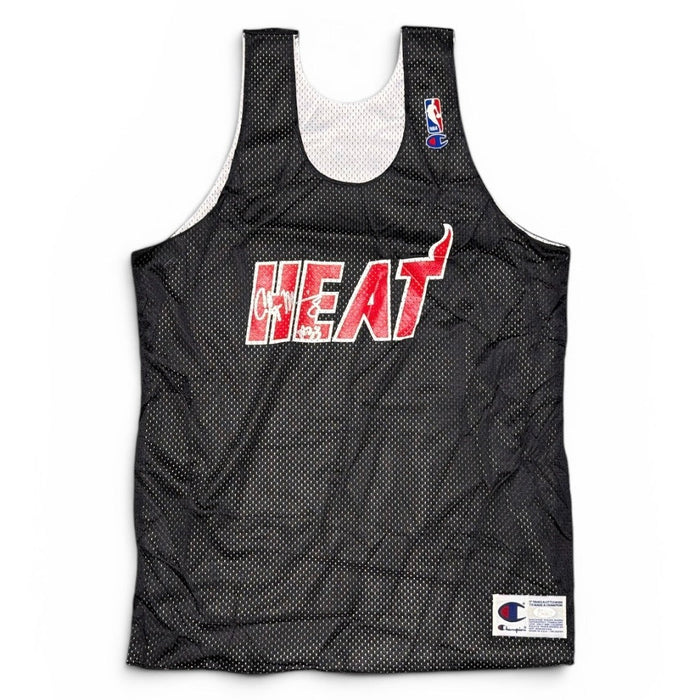 Alonzo Mourning Signed Miami Heat Champion Jersey JSA Authenticated-Powers Sports Memorabilia