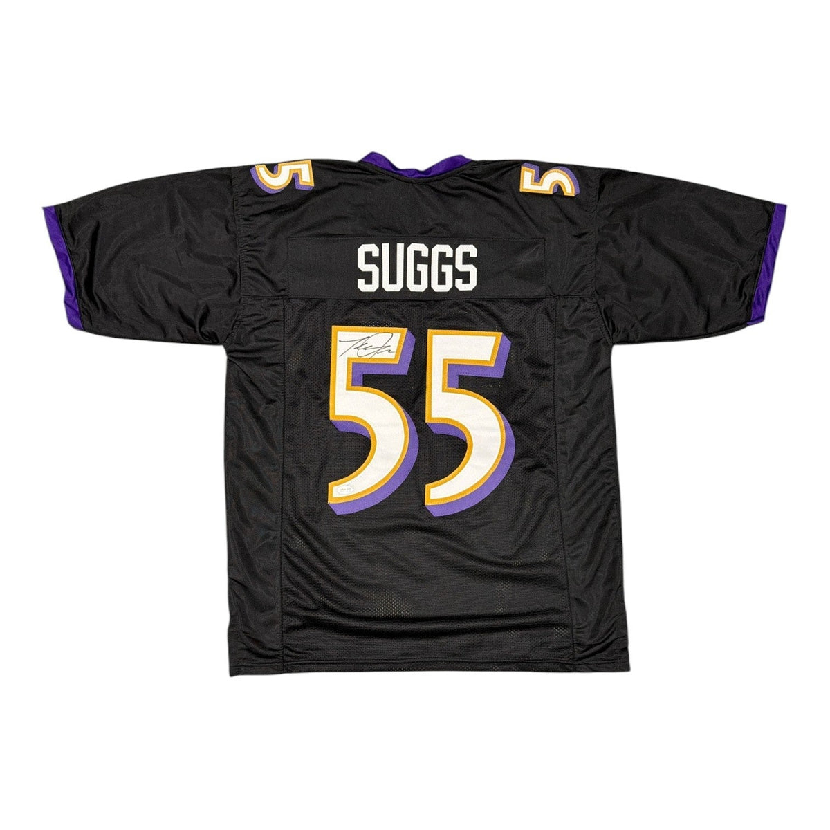 Terrell Suggs Signed Custom Jersey JSA Witness Authenticated-Powers Sports Memorabilia