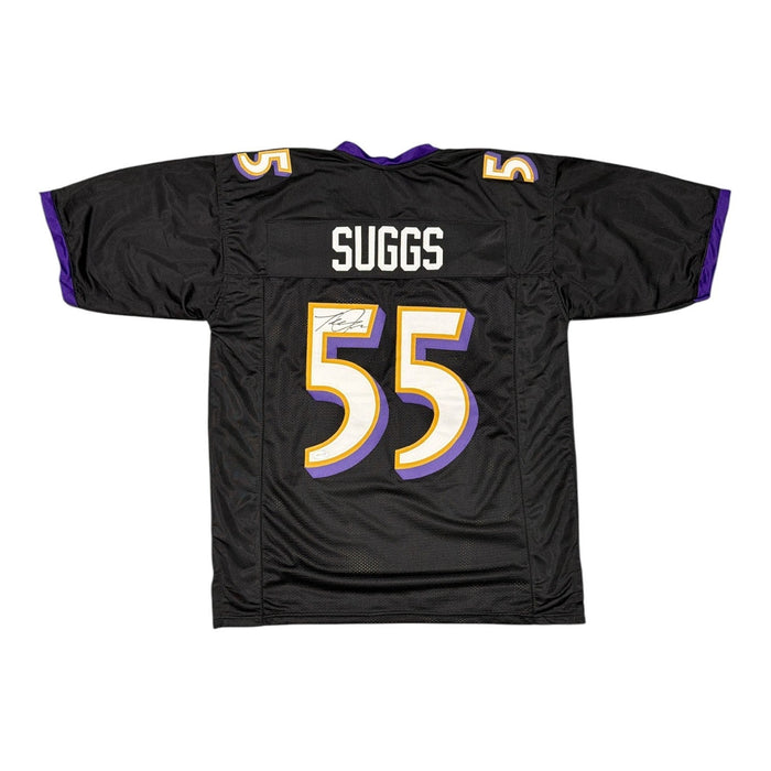 Terrell Suggs Signed Custom Jersey JSA Witness Authenticated-Powers Sports Memorabilia