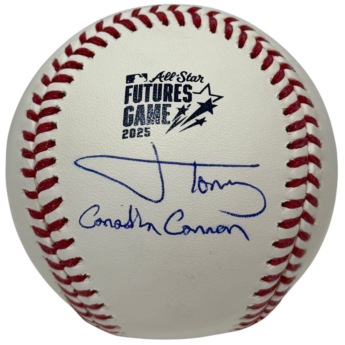 Jonah Tong Signed 25 All Star Futures Game Baseball w/ Canadian Cannon JSA Witness Authenticated-Powers Sports Memorabilia