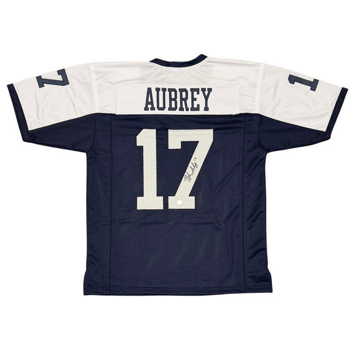 Brandon Aubrey Signed Custom TB Jersey Beckett Witness Authenticated-Powers Sports Memorabilia