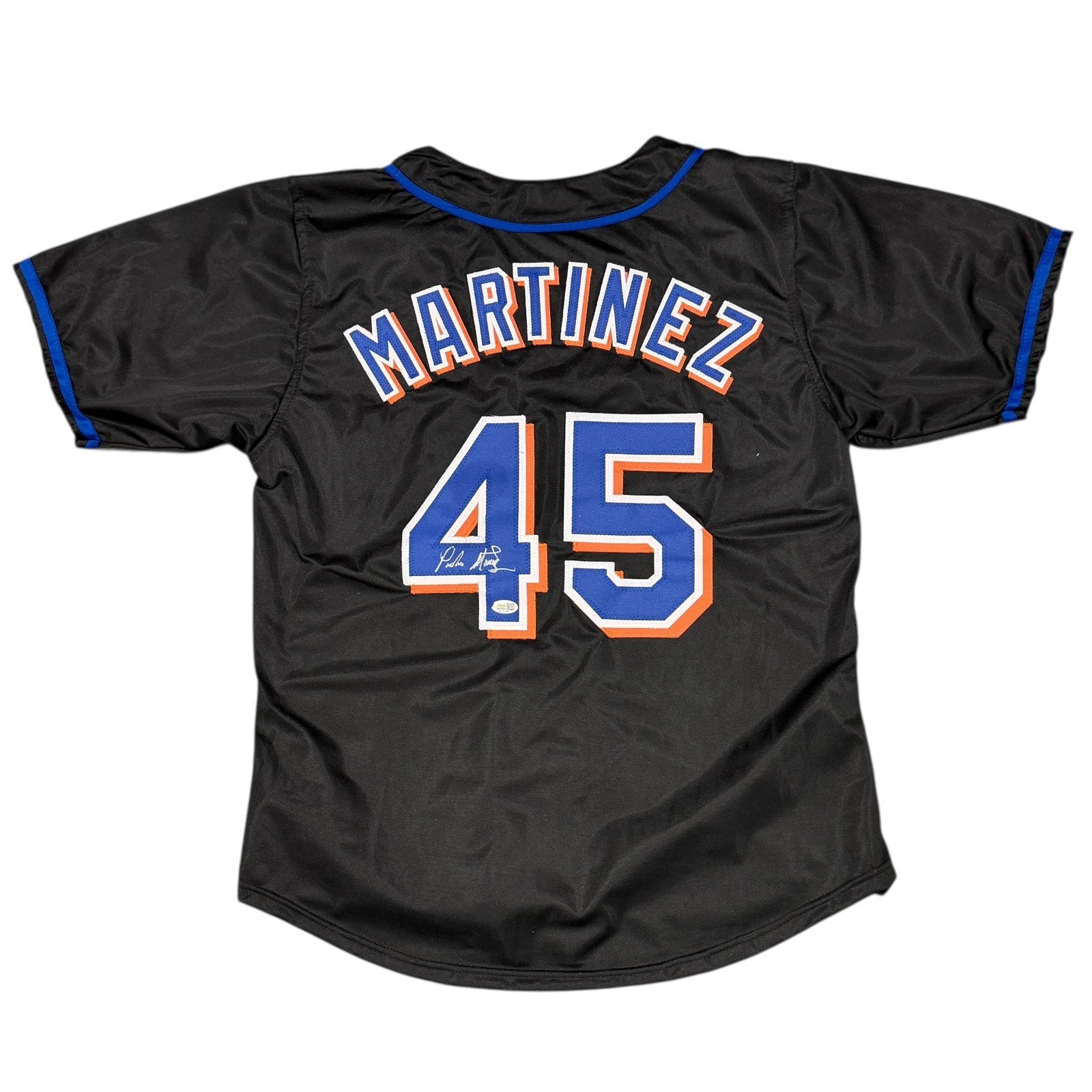 Pedro Martinez Signed Custom Jersey JSA Witness Authenticated-Powers Sports Memorabilia