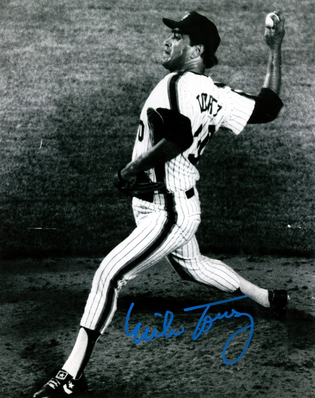 Mike Torrez Signed New York Mets 8x10 Photo LSCM Authenticated #3-Powers Sports Memorabilia