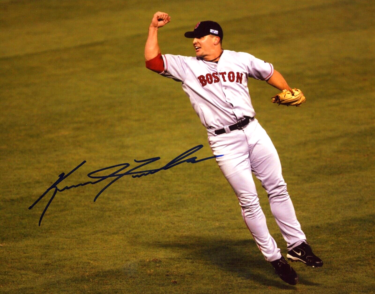 Keith Foulke Signed Boston Red Sox 8x10 Photo LSCM Authenticated #2-Powers Sports Memorabilia
