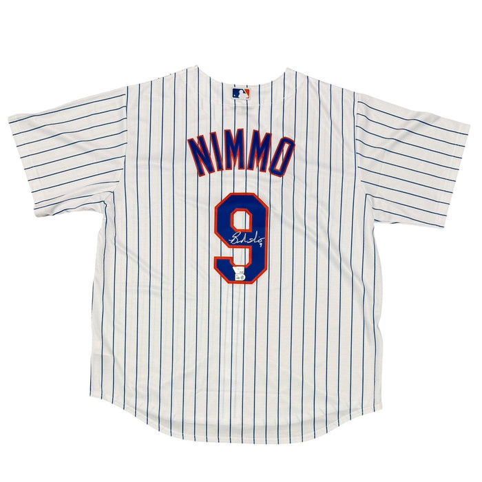 Brandon Nimmo Signed Autographed New York Mets Nike Jersey FANATICS COA-Powers Sports Memorabilia
