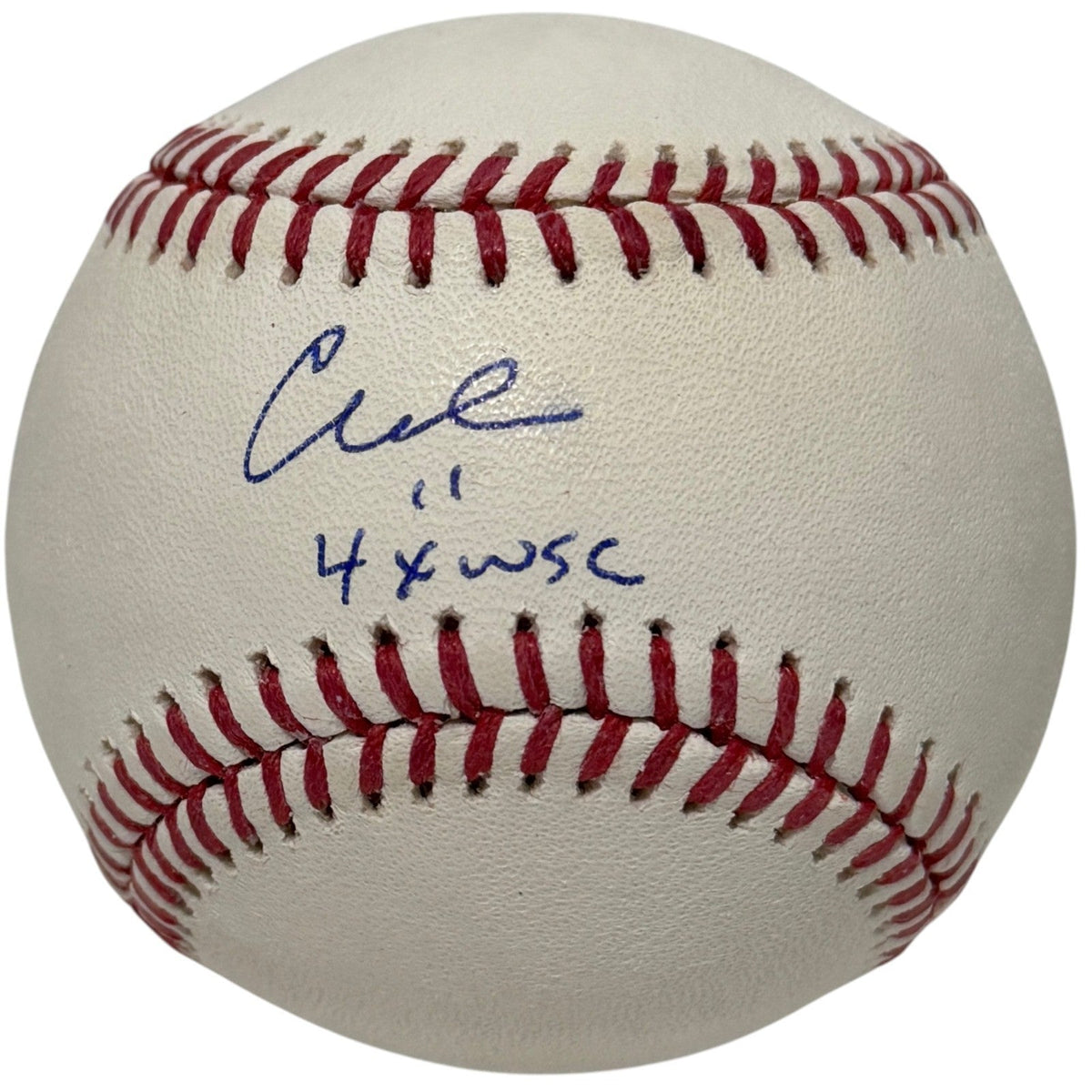 Chuck Knoblauch Signed ROMLB Baseball w/ 4x WSC JSA Witness Authenticated-Powers Sports Memorabilia