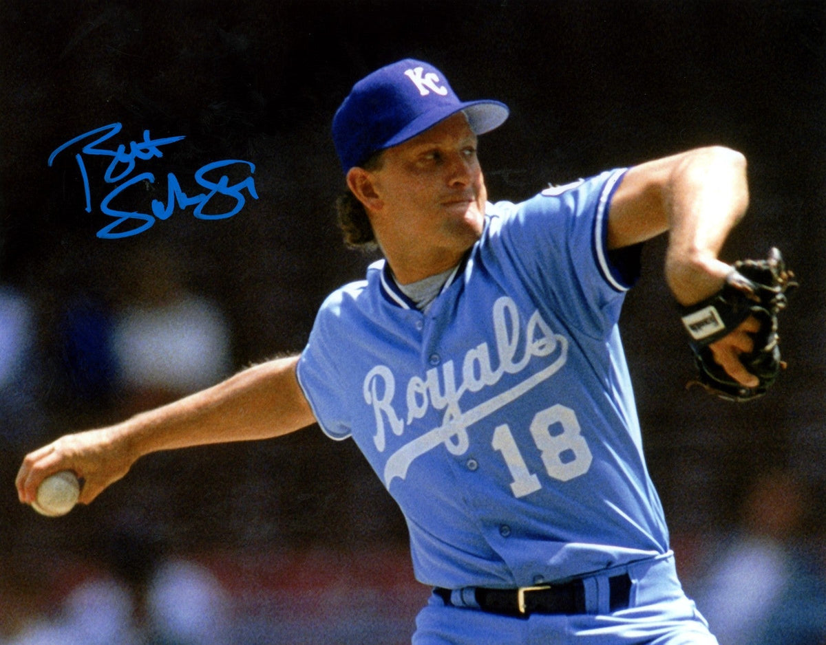 Bret Saberhagen Signed Autographed Kansas City Royals 8x10 Photo LSCM COA #1-Powers Sports Memorabilia