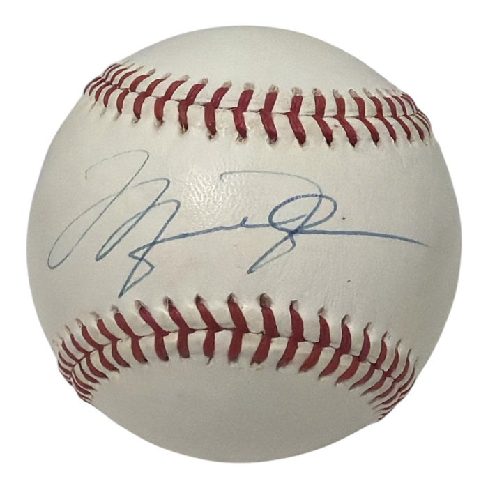 Michael Jordan Signed Wilson Baseball UPPER DECK UDA Authenticated-Powers Sports Memorabilia