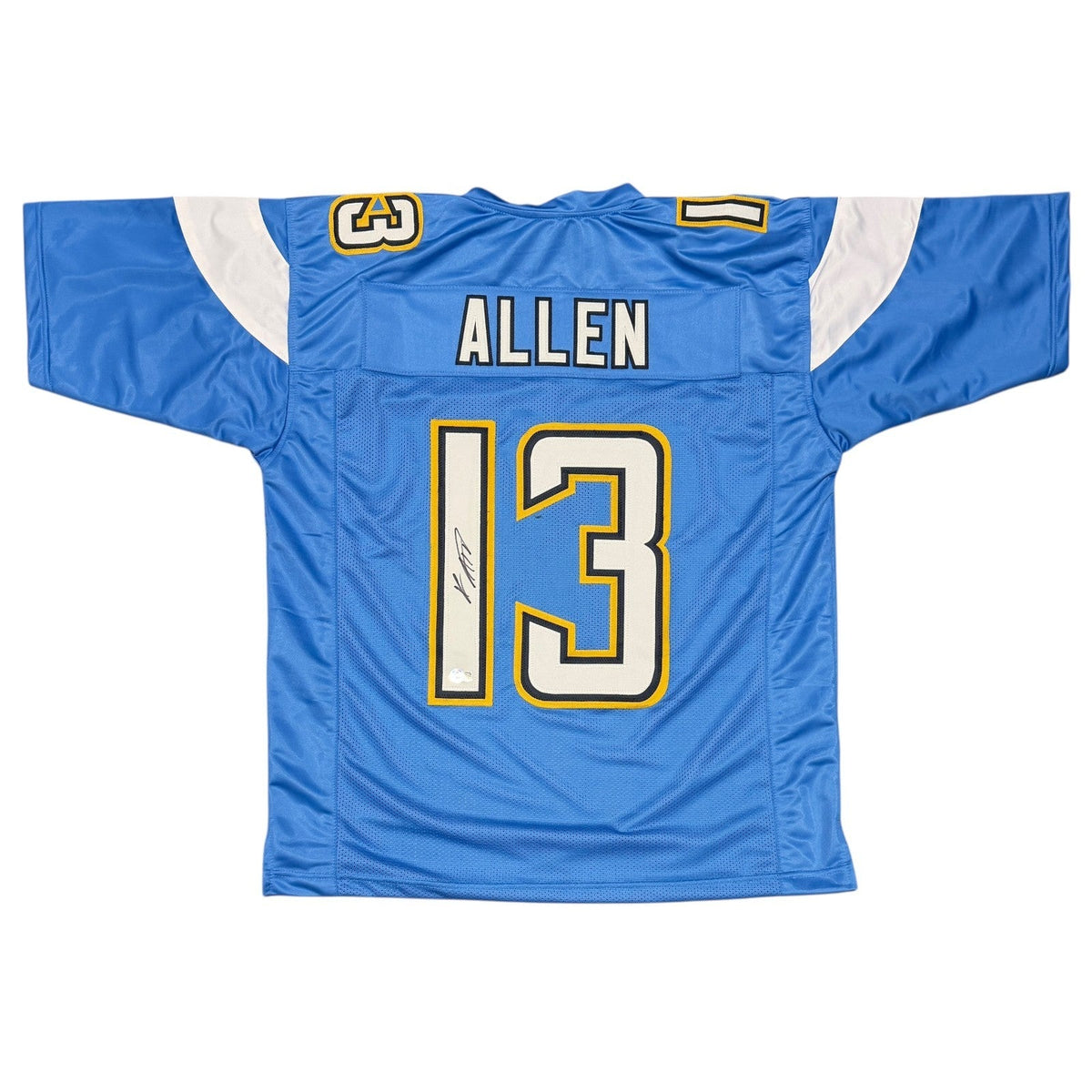 Keenan Allen Signed Los Angeles Chargers Custom Jersey Beckett Witness BAS COA-Powers Sports Memorabilia